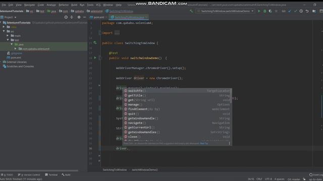 Selenium 4 - Working with new Window and Tab using newWindow() method смотреть онлайн