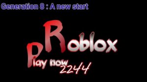 Roblox logo evolution 2004 - 3000