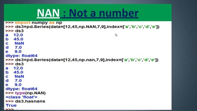 Pandas Series-Attributes смотреть онлайн