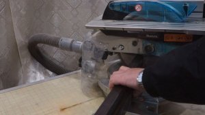 Улучшение пылеудаления на торцовочной пиле Makita LН1040F