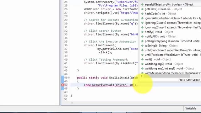 Explicit and Implicit Wait in Selenium WebDriver (Selenium Titbits Series) смотреть онлайн