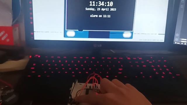 ESP32 Digital Clock with Virtual OLED смотреть онлайн