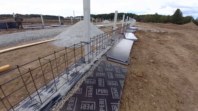 Строительство Тентового Ангара для телят. Часть 2.