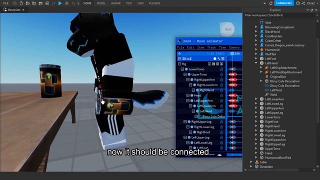 Picking Up Animation Tutorial - Roblox Moon Animator смотреть онлайн