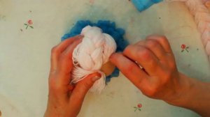 Кукла из капронового носка .СДЕЛАТЬ ПРИЧЕСКУ  ДЛЯ КУКОЛ.МАСТЕР-КЛАСС hacer peinados para muñecas