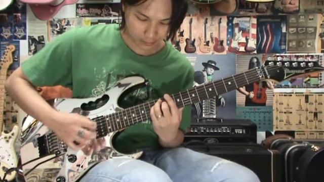 IBANEZ JEM77BRMR BAD HORSIE GUITAR CLEAN SOUND.wmv смотреть онлайн