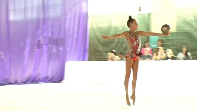 Павленко Даша 2007 мяч