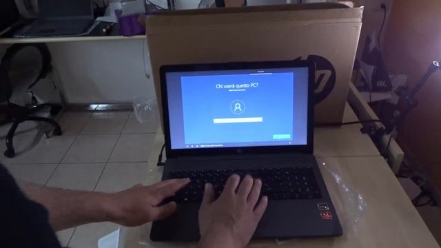 unboxing notebook consigliato hp 255 g7 6bn11ea#abz смотреть онлайн