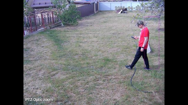 Anbiux B2 20x zoom Определение человека в кадре смотреть онлайн