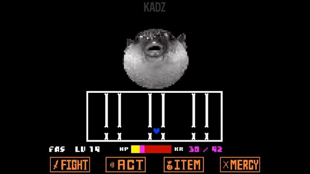 Pufferfish Eats Carrot And Sings Megalovania Meme