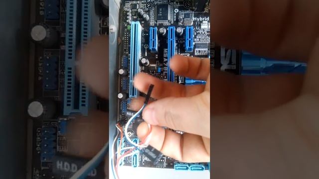 Как подключить к материнской плате переднюю панель смотреть онлайн