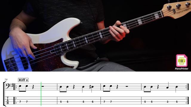Ария - Герой асфальта Bass Cover | Табы & Ноты