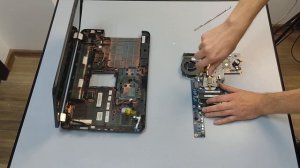 Полная разборка ноутбука HP G6-1317sr Complete disassembly of the HP G6-1317sr laptop