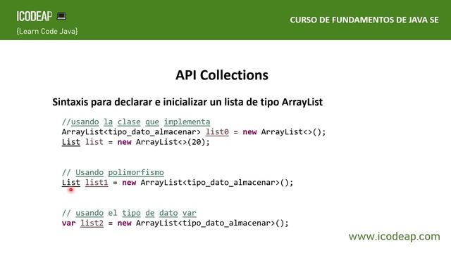 Introducción a la API Collections de Java | Curso de Fundamentos de Java смотреть онлайн