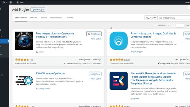 Install "Free Assets Library" plugin from the WordPress Website смотреть онлайн