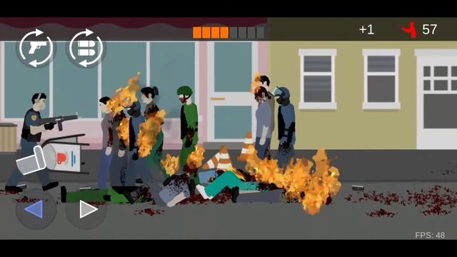 Noob vs Pro vs Hacker cleaning up street in game flat zombies defense & cleanup смотреть онлайн