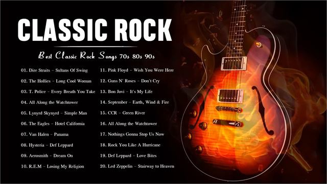 Rock En Ingles 70 80 90 | Lo Mejor Canciones Del Rock Exitos