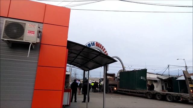 Самара/Снос Кировского рынка/RUSSIA-SAMARA.