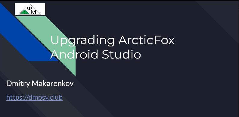 Android Studio: Апгрейд с версии Arctic Fox на Chipmunk в среде Windows 11 смотреть онлайн