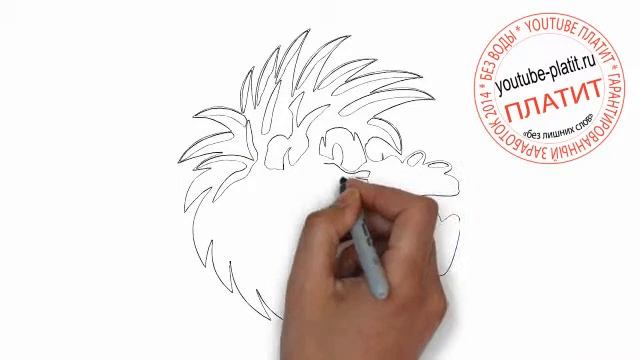 Как поэтапно нарисовать ёжа нефтянника за 36 секунд смотреть онлайн