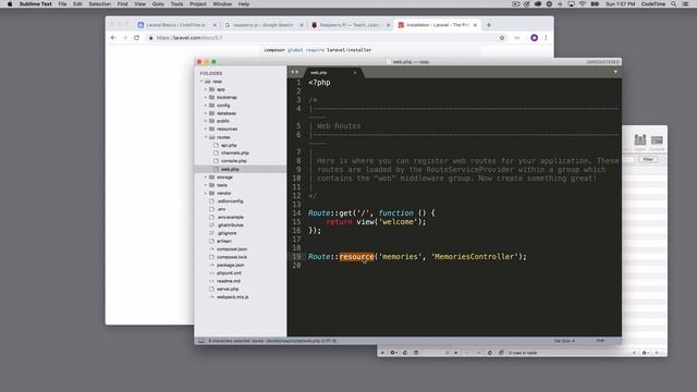 Sending Audio from RaspberryPi to Laravel, Part 2: Laravel Setup смотреть онлайн