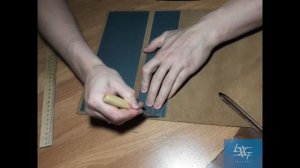 Чехол для планшета своими руками из кожи/Leather tablet case with your own hands