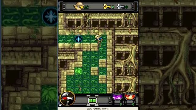 Полное прохождение игры на java Diamond Rush (angor wat)№1 смотреть онлайн