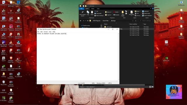 God Of War PC startup issue fix смотреть онлайн