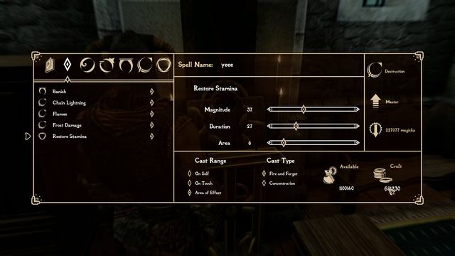 Skyblivion Spellcrafting WIP смотреть онлайн