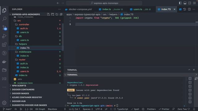 Building RestFul API Microservice using Express Typescript #09 Part-1 смотреть онлайн