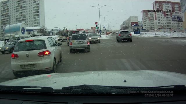 Про разъезды на перекрестке