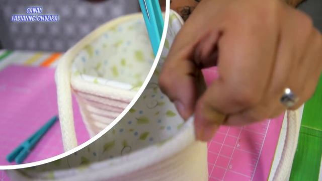 DIY - Organizador Com Pote De Sorvete