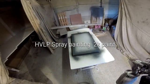 How to spray 2k HVLP sprayer смотреть онлайн