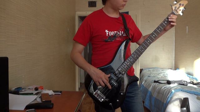 Bon Jovi - it`s my live bass cover смотреть онлайн