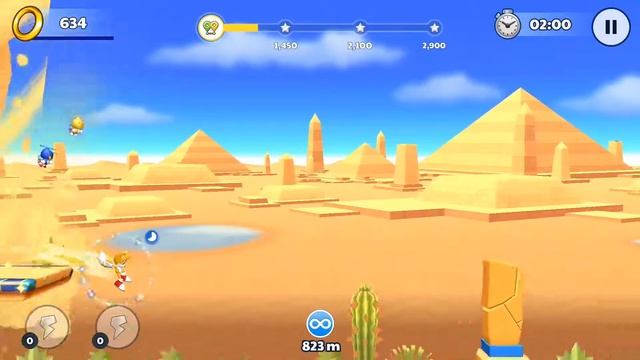 Sonic Runners Adventure Desert Ruins Level 22 Walkthrough Gameplay Android/iOS смотреть онлайн