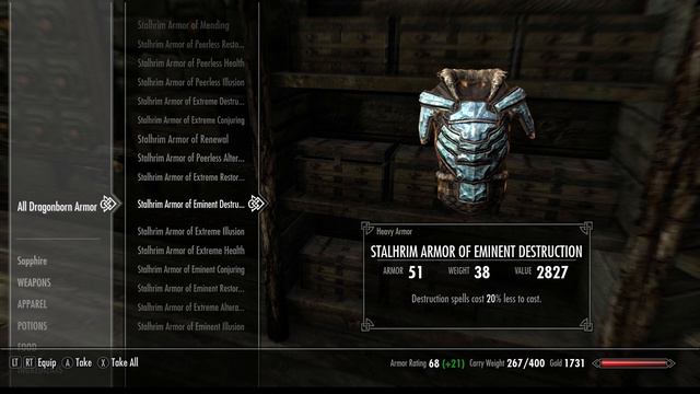 Stalhrim Armor of Eminent Destruction (Heavy Armor) смотреть онлайн