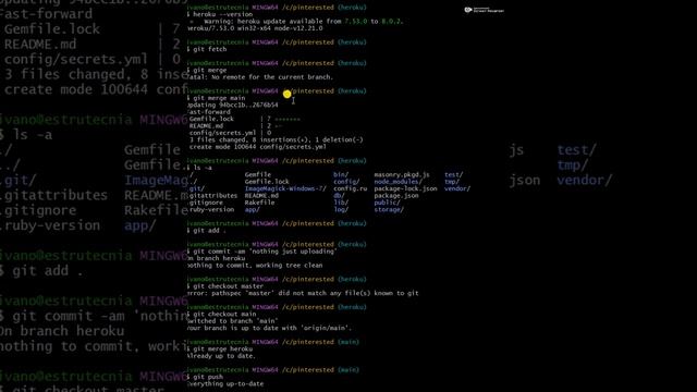 Changing from a branch to main branch on Git смотреть онлайн