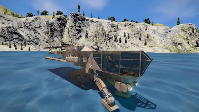 The Ornithopter! - Space Engineers смотреть онлайн