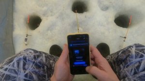 зимняя рыбака с удочкой УДАЧА-3