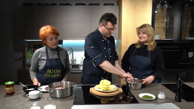 Национальная кухня Беларуси – Картофель фаршированный, запеченный в духовке | Вкусно в Беларуси смотреть онлайн