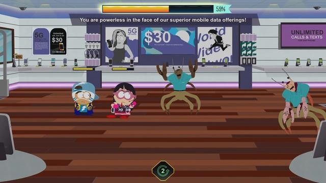 South Park: The Fractured But Whole - King Crab Boss Fight #25 смотреть онлайн
