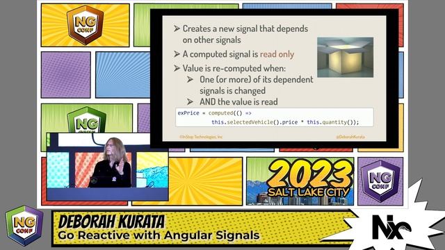 Go Reactive with Angular Signals | Deborah Kurata | ng-conf 2023 смотреть онлайн