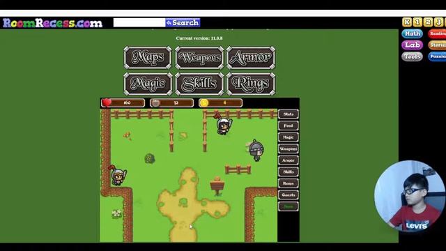 Aadit plays 'Math Quest 2' on RoomRecess.com смотреть онлайн