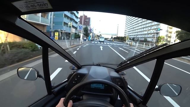 トヨタ I-ROAD 市街地試乗｜TOYOTA I-ROAD POV Tokyo Drive