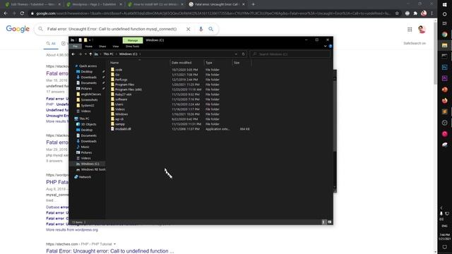 Fixed - Uncaught Error Call to undefined function mysql_connect() смотреть онлайн