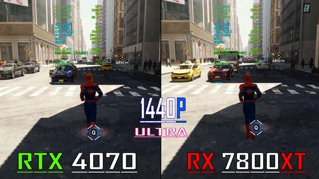 RTX 4070 Vs RX 7800XT // PC GAMES BENCHMARK TEST ||