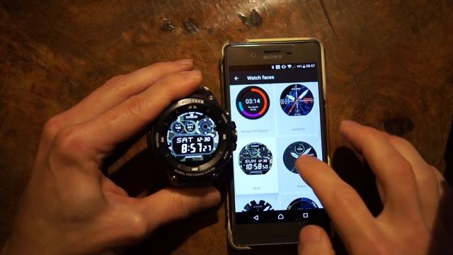 Casio ProTrek Smart WSD-F20: Watch Faces