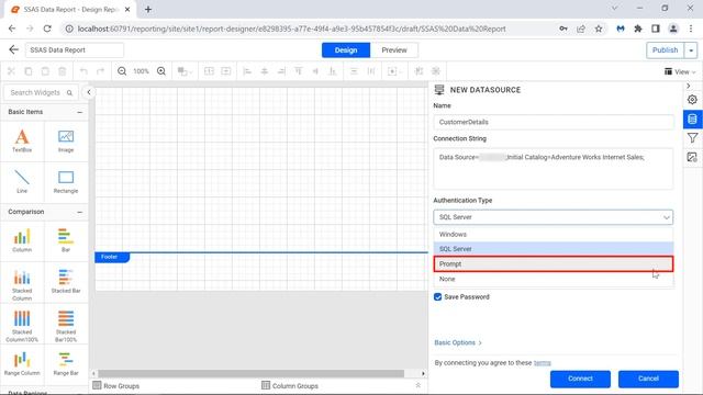 How to Connect Data to a Report using Microsoft SQL Server Analysis Service смотреть онлайн