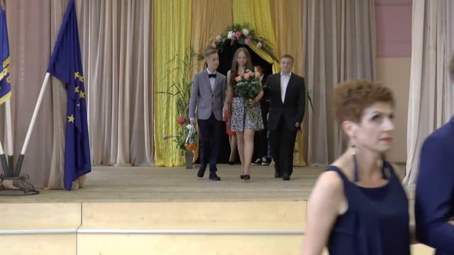KVS - 2016. Выпускной 9 классов. Выход выпускников.