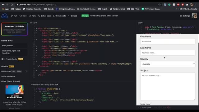 Printing With JavaScript Made Easy | Print.js